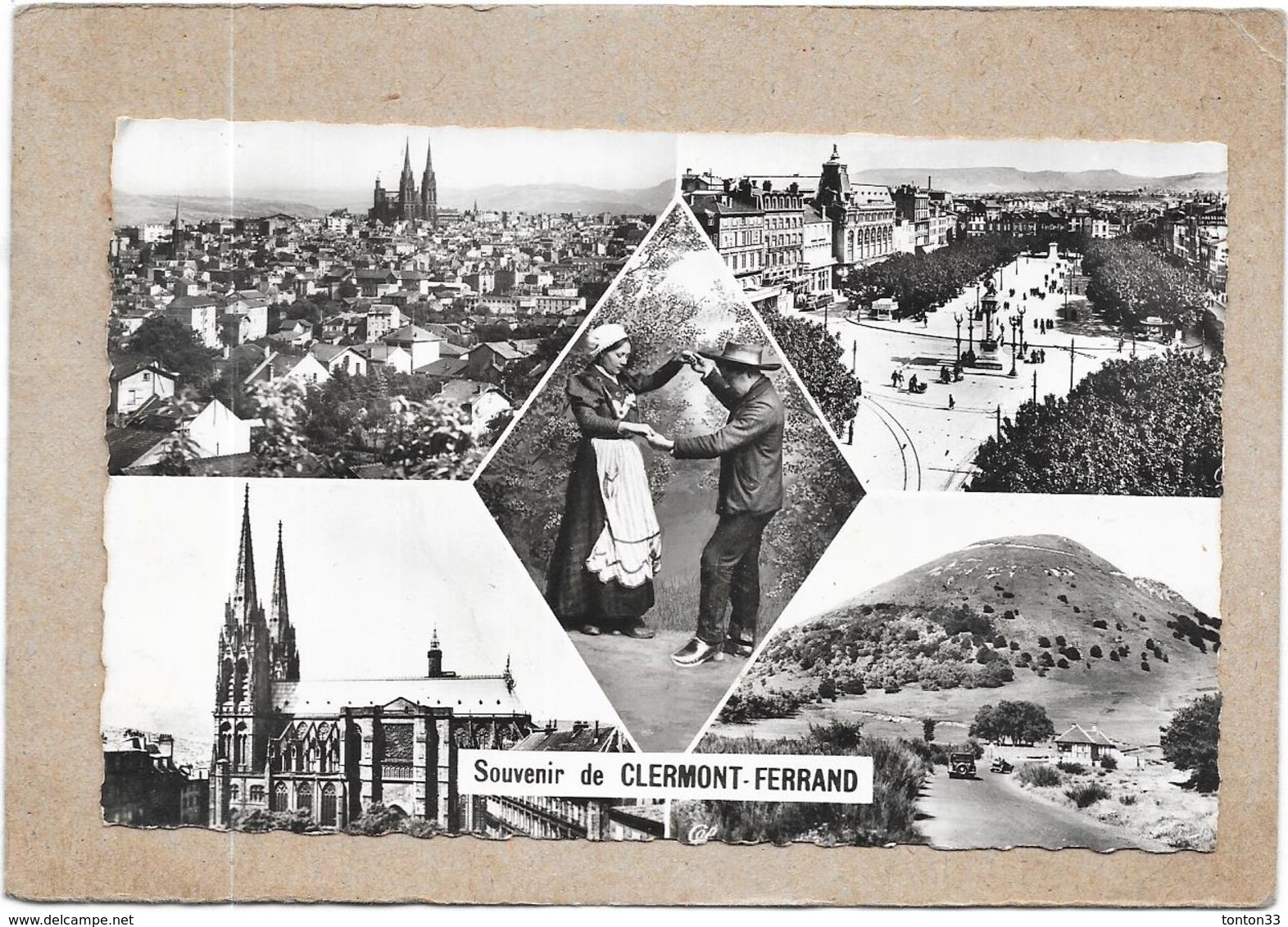DEPT 63 - Souvenir De CLERMONT FERRAND - MULTI-VUES  - 5 Vues De La Ville - JL - - Clermont Ferrand