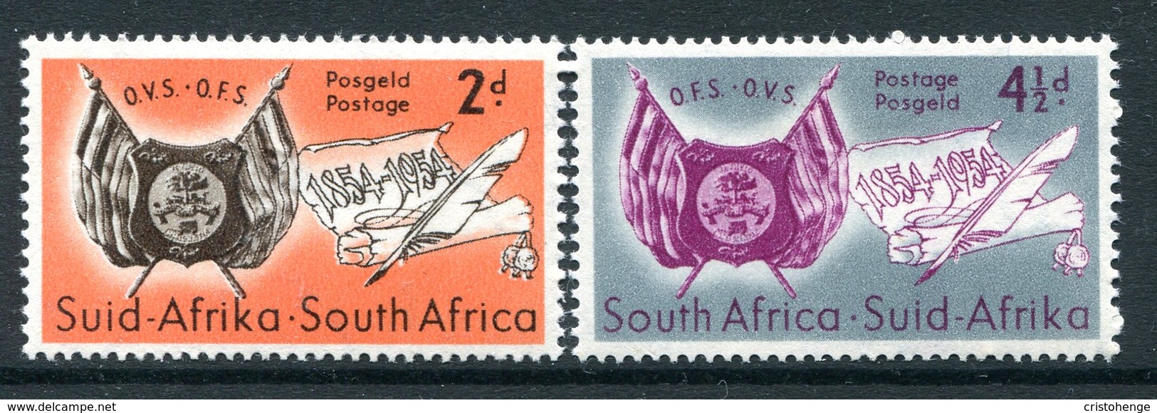 South Africa 1954 Centenary Of Orange Free State Set HM (SG 149-150) - Unused Stamps