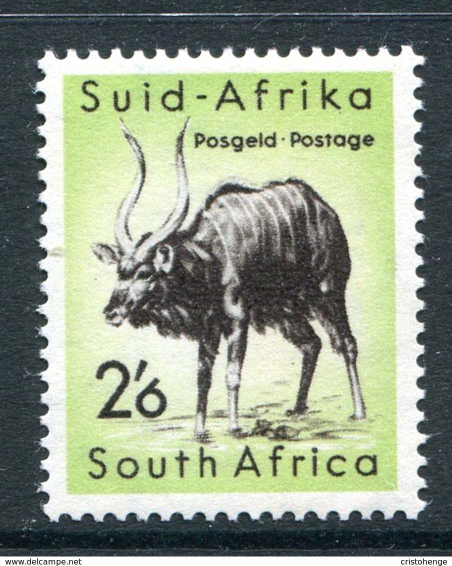 South Africa 1954 Wildlife - Wmk. Springbok - 2/6 Nyala HM (SG 162) - Unused Stamps