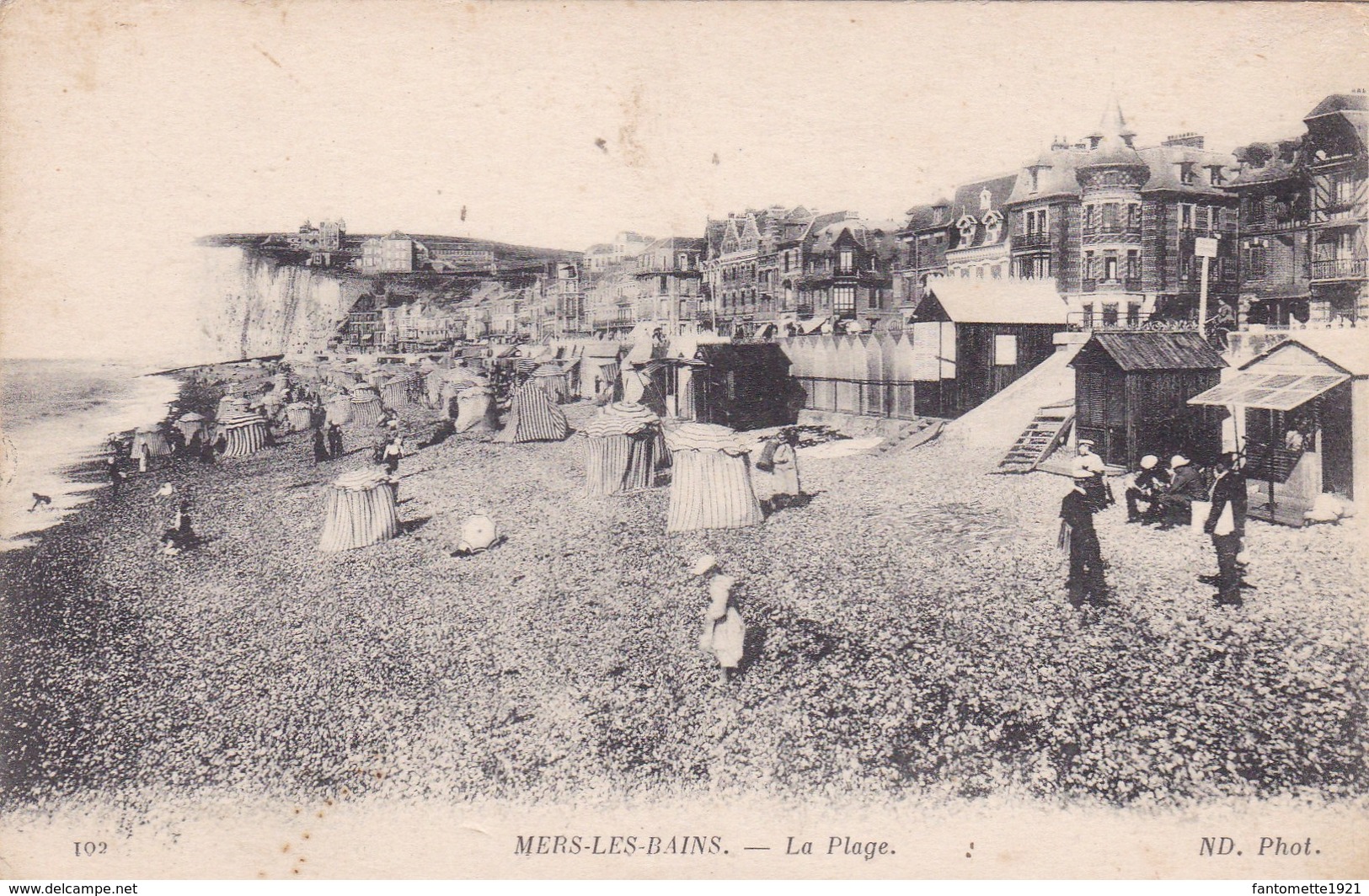 MERS LES BAINS  LA PLAGE (dil410) - Mers Les Bains