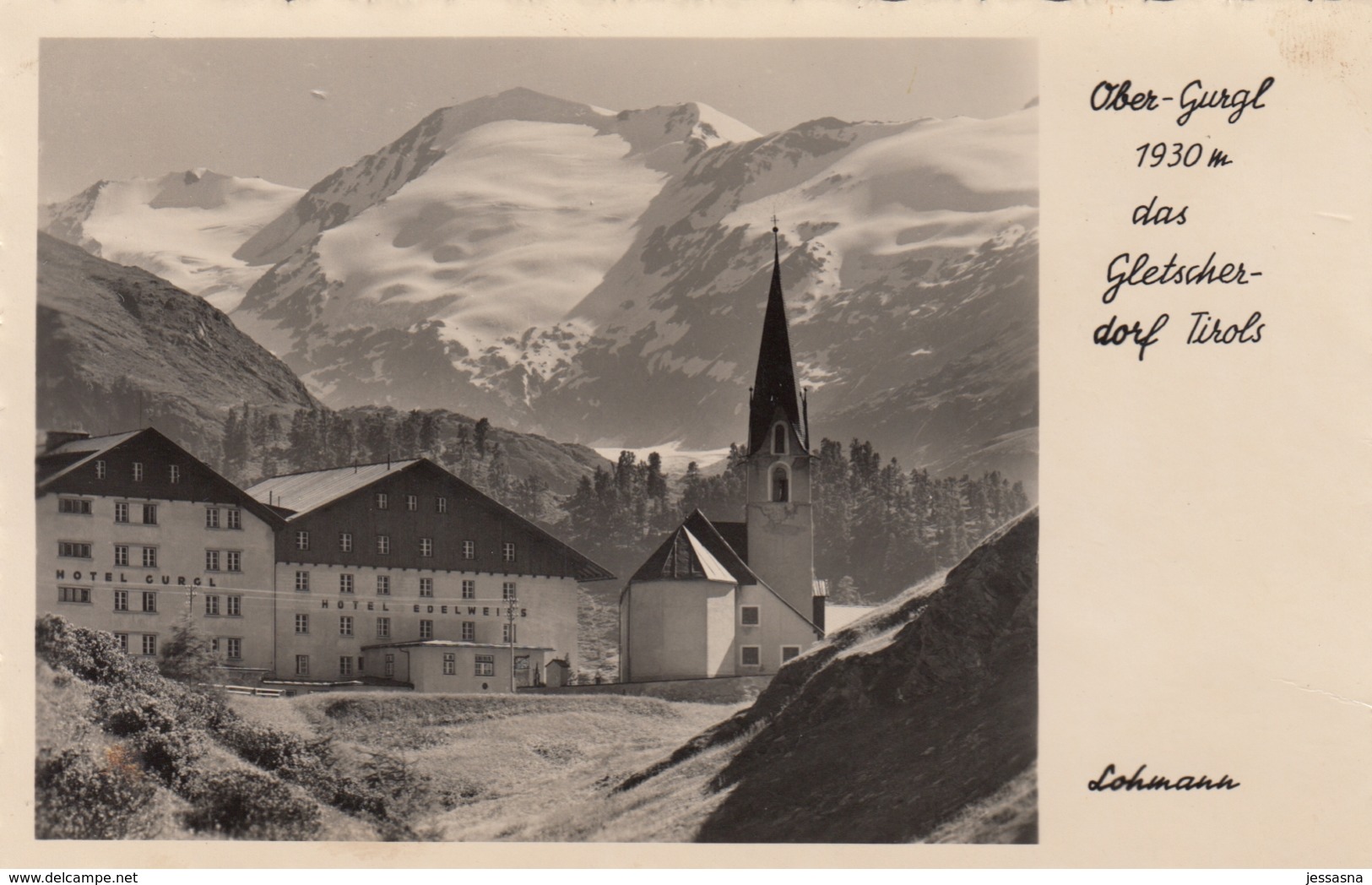 AK - Tirol - Ober-Gurgl - Das Gletschedorf - 1955 - Imst