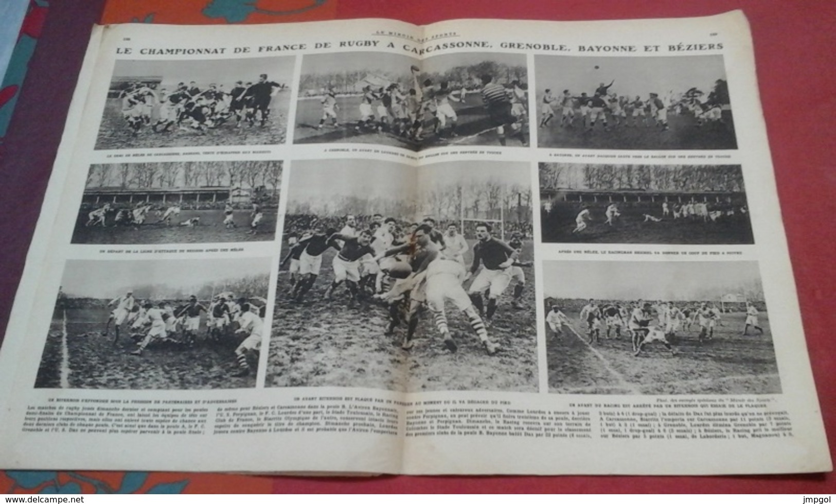 Miroir Des Sports N°89 16 Mars 1922 Paris Nice Motocycliste,Course Coeur Volant Marly,Tennis William Laurentz - Sport