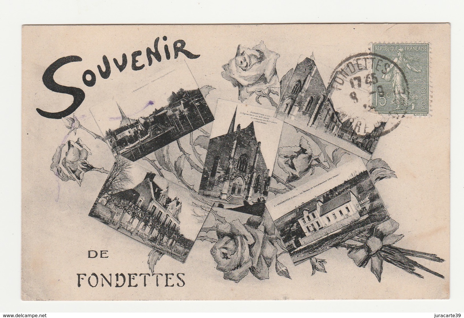 Souvenir De Fondettes.37.Indre Et Loire. - Fondettes