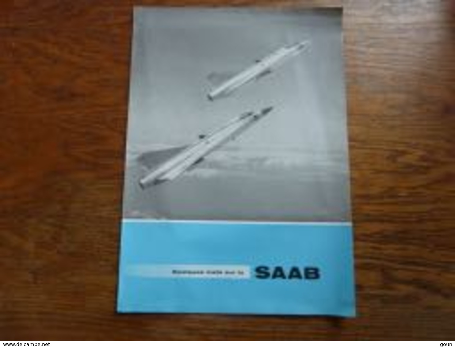 Folder Saab Aviation Militaire Et Voiture Militaria - Luchtvaart