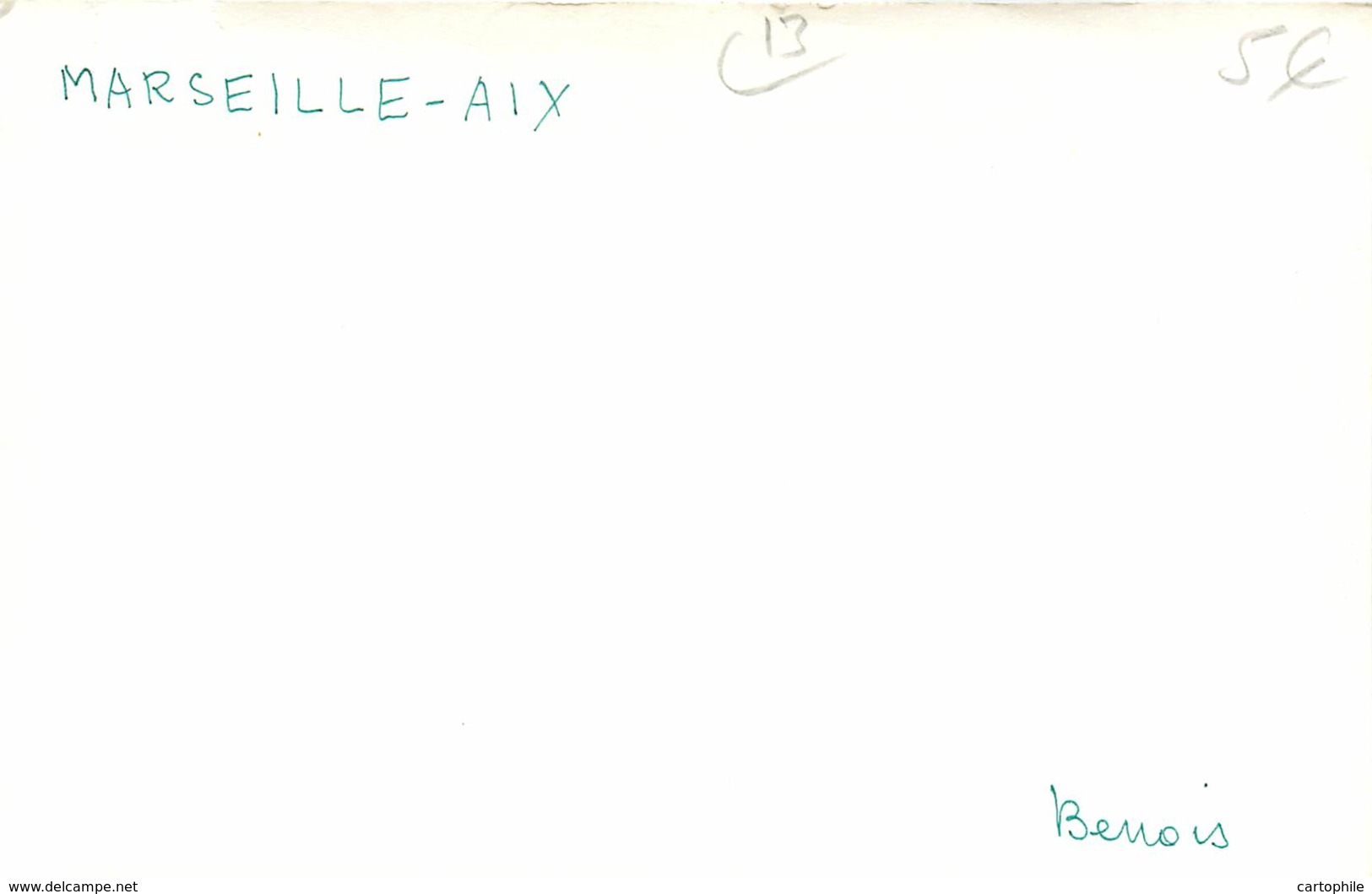 13 - MARSEILLE AIX - Photo Format Cpa - Rames De Tramway à L'abandon - Années 1970 Photo Benois - Unclassified