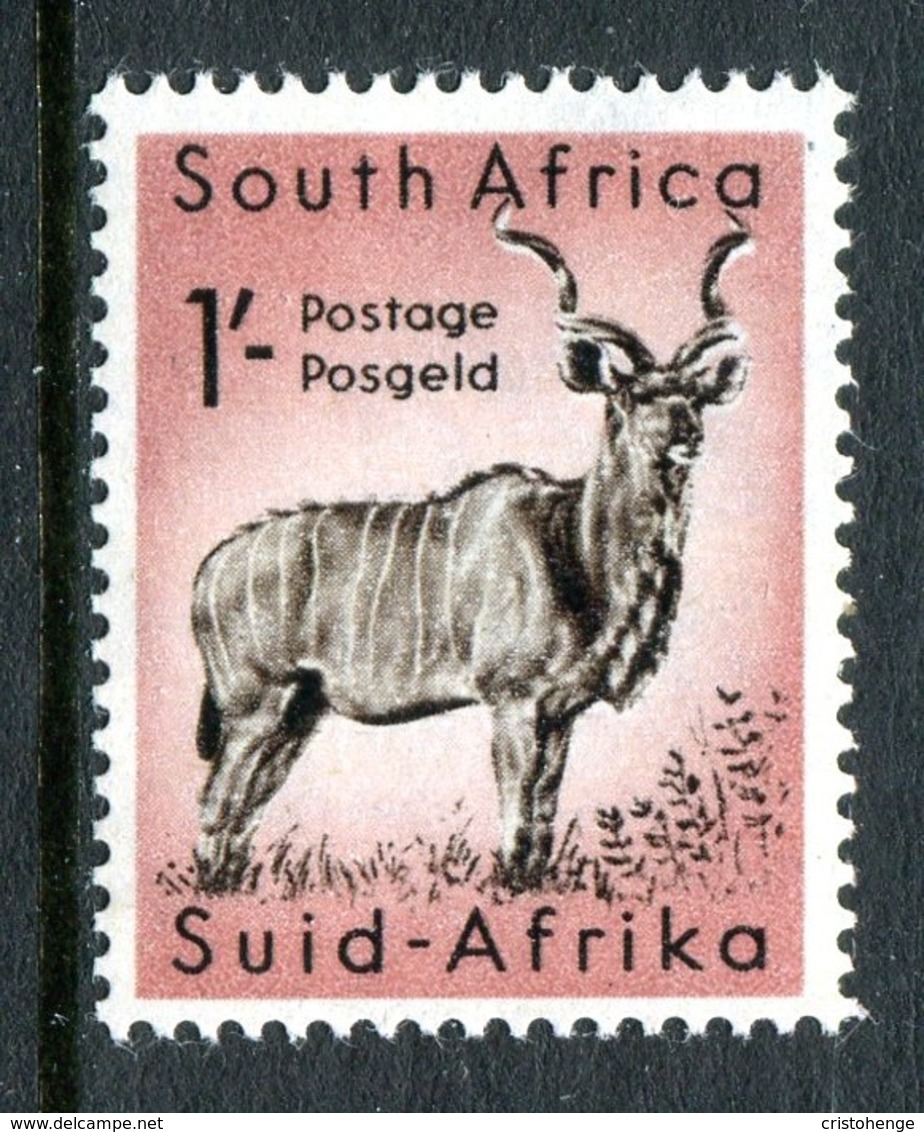South Africa 1959-60 Wildlife - Wmk. Coat Of Arms - 1/- Greater Kudu LHM (SG 175) - Unused Stamps