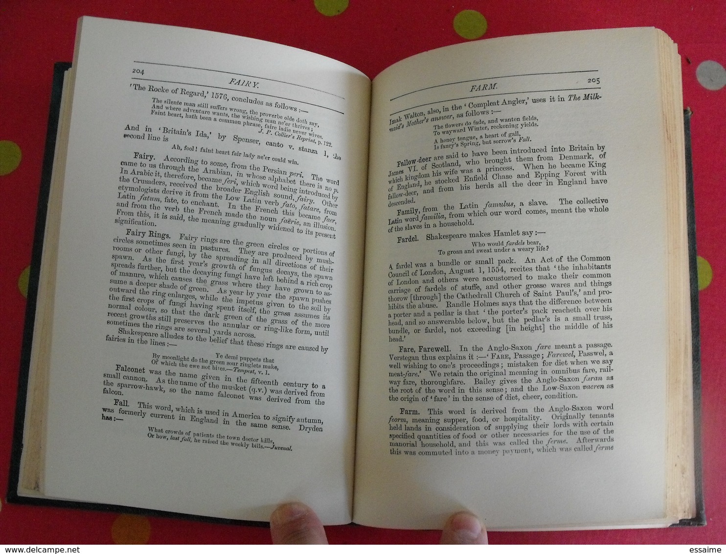 Words Facts And Phrases. Dictionary. Eliezer Edwards. Lippincott, Philadelphia, Sd ( 1900) - Linguistique