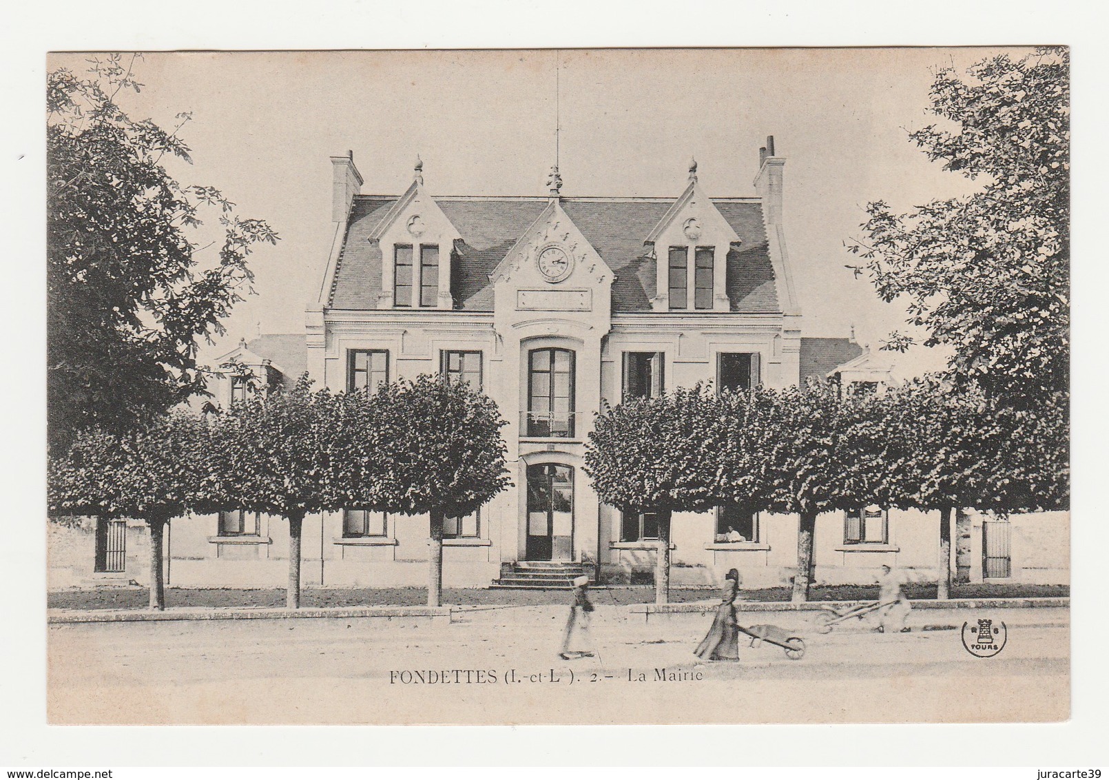 Fondettes.37.Indre Et Loire.La Mairie. - Fondettes