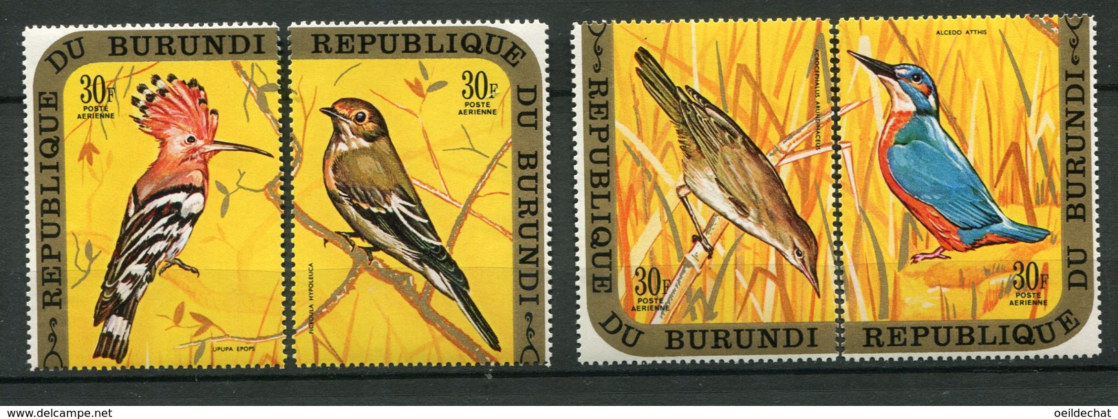 9365  BURUNDI  PA 154/77 ** Série Oiseaux   TTB - Neufs