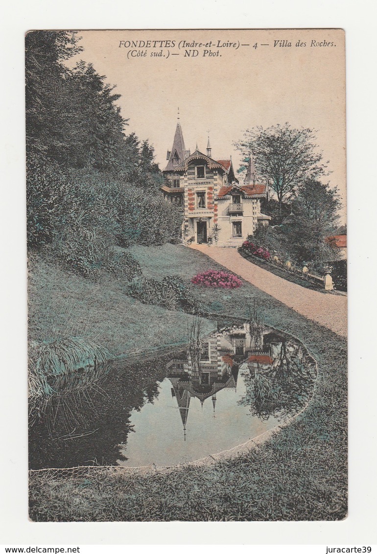 Fondettes.37.Indre Et Loire.Villa Des Roches (Côté Sud). - Fondettes