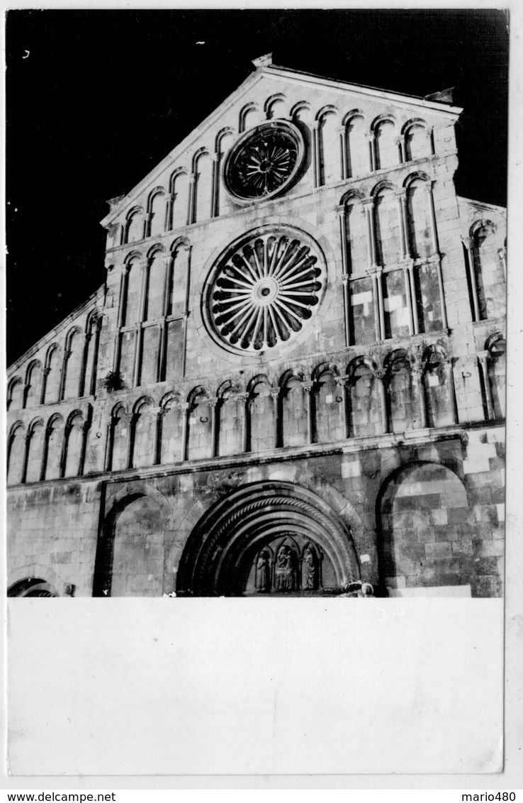 ZADAR   THE  CHURCH OF  ST. STOSIJA        2 SCAN     .(VIAGGIATA) - Jugoslavia