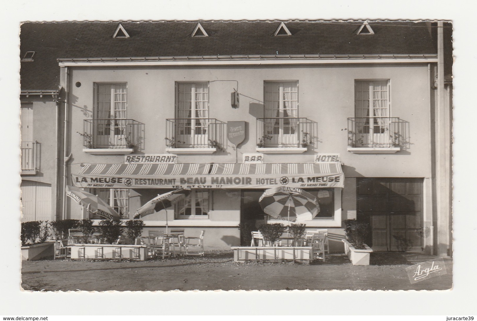 Environs De Tours.Beau Manoir.La Guignière Fondettes.37.Indre Et Loire.Route Nationale 152.Hôtel-Bar-Restaurant R.Lesage - Fondettes