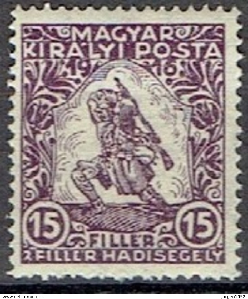 HUNGARY # FROM 1916 STAMPWORLD 215** - Unused Stamps