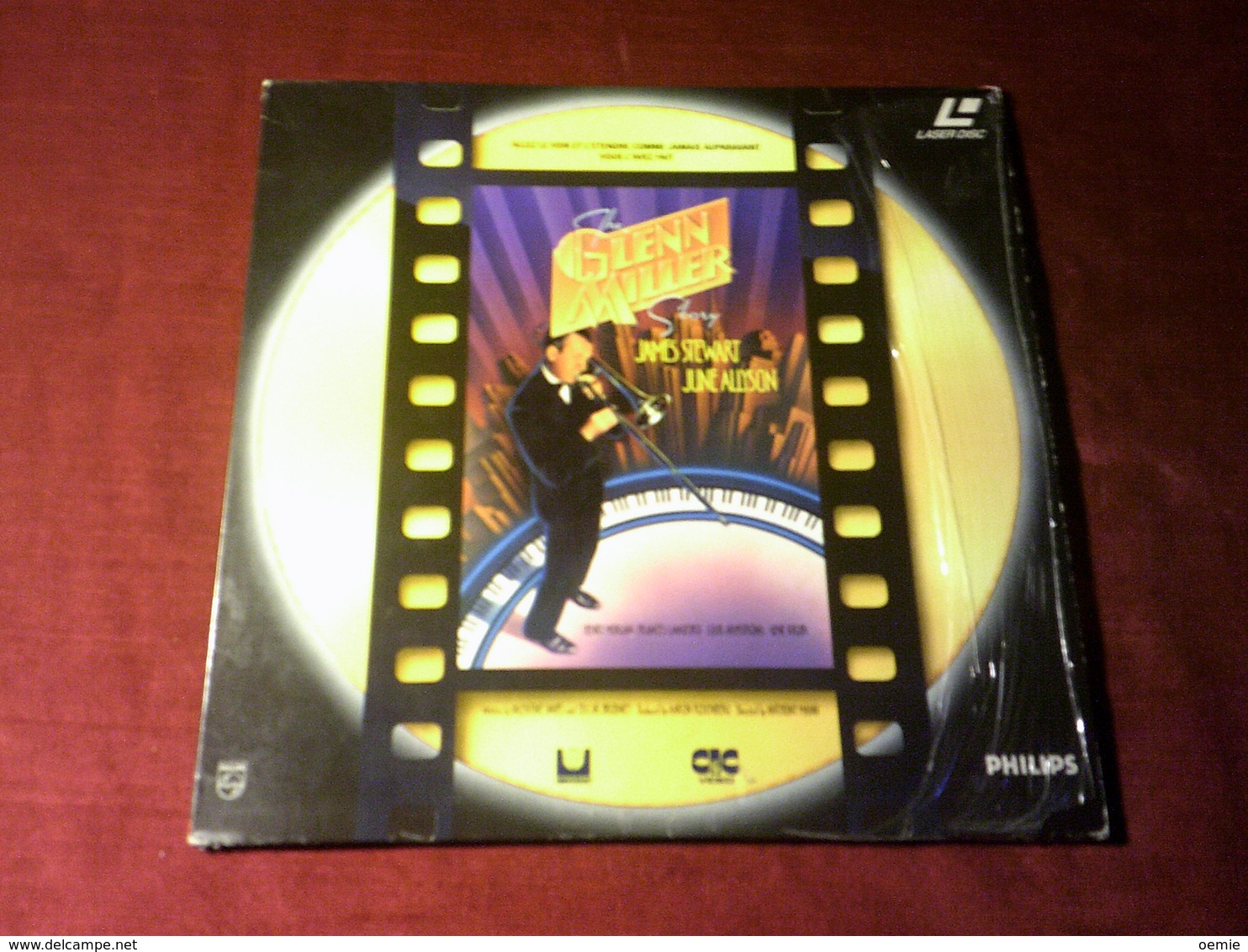 THE GLENN MILLER STORY  AVEC JAMES STEWART ET JUNE ALLYSON    LASERDISC - Autres & Non Classés