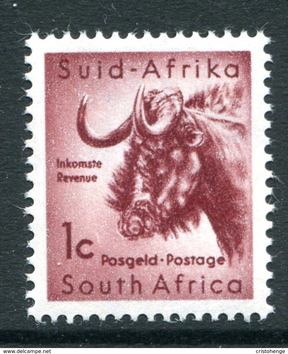 South Africa 1961 New Currency - 1c Black Wildebeest LHM (SG 186) - Ongebruikt