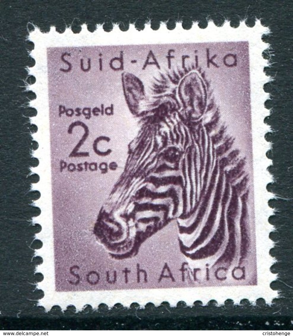 South Africa 1961 New Currency - 2c Mountain Zebra LHM (SG 188) - Unused Stamps