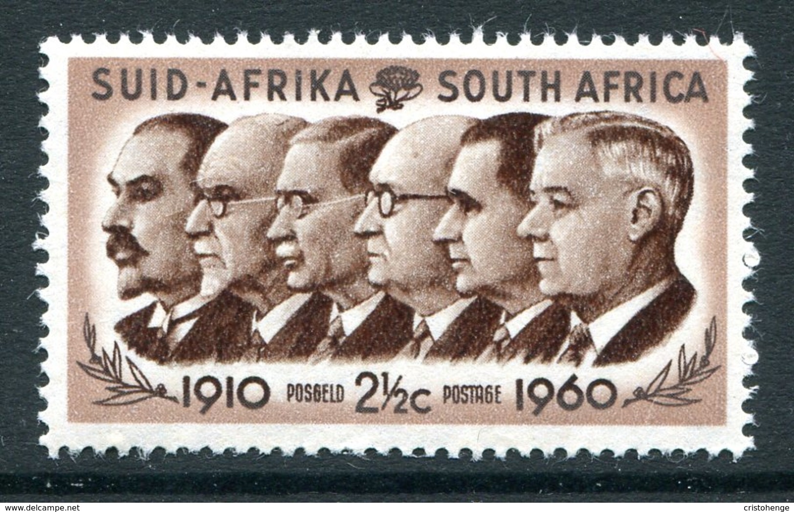 South Africa 1961 New Currency - 2½c Union Day LHM (SG 189) - Unused Stamps