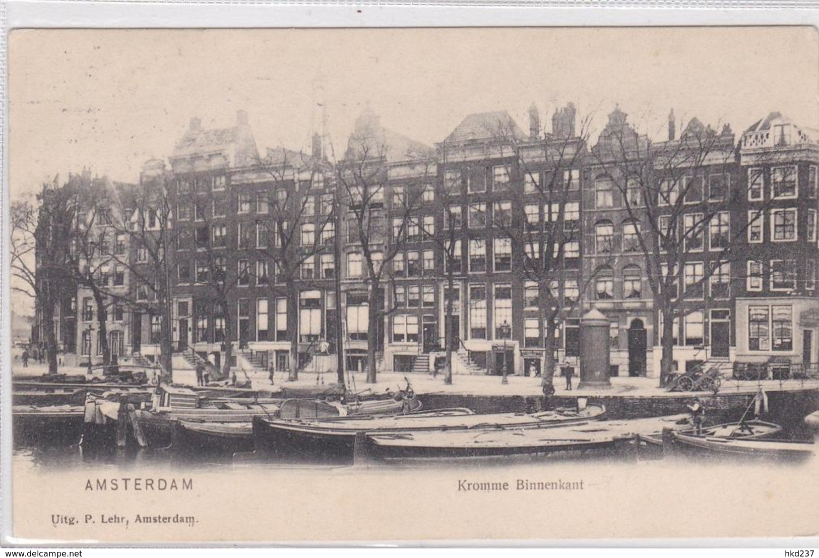 Amsterdam Kromme Binnenkant # 1907   1816 - Amsterdam