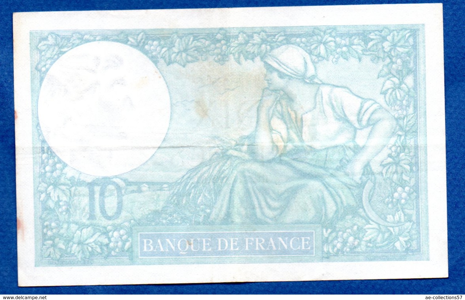 Minerve  -  10 Francs  5/12/1940 - état  TB+ - 10 F 1916-1942 ''Minerve''