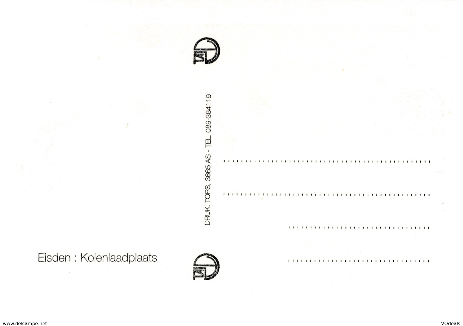 CP - REPRO - Belgique - Limbourg - Eisden - Kolenlaadplaats - Sonstige & Ohne Zuordnung