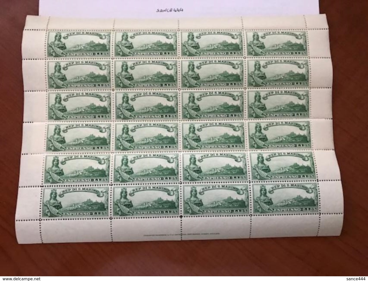 San Marino Express L1.25 M/s 1929 Mnh - Ongebruikt