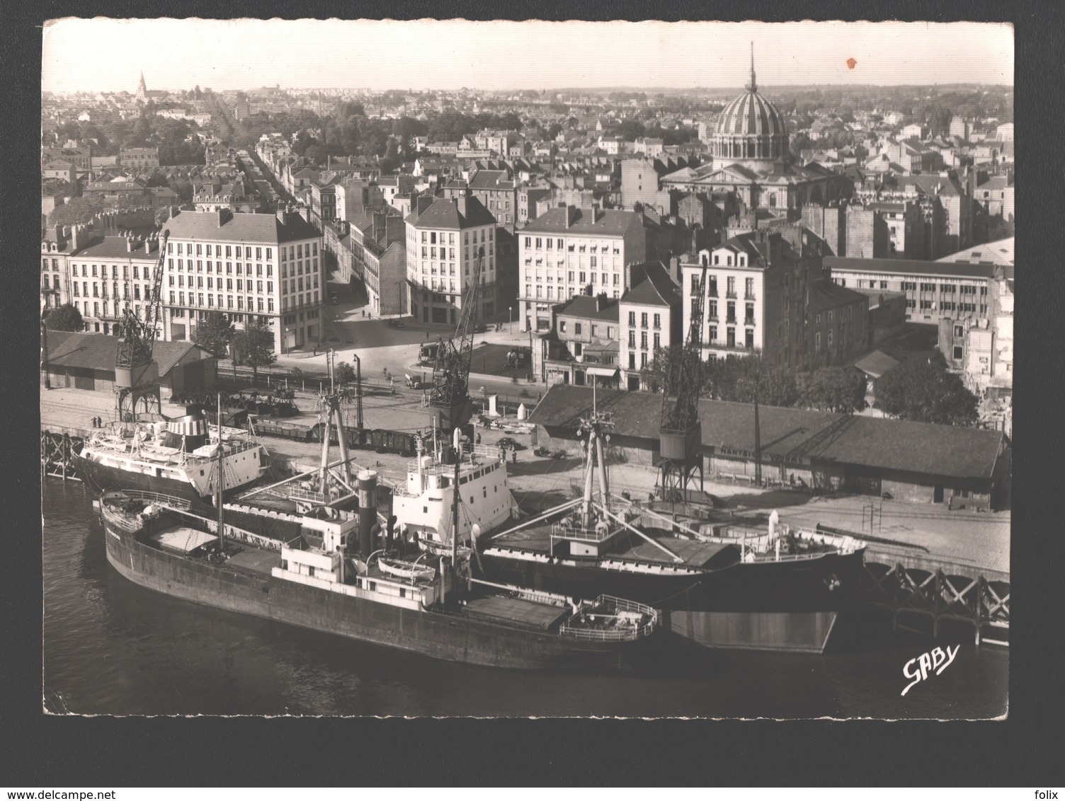 Nantes - Le Quai De La Fosse - Quartier St-Louis - Bateau / Boat - Port / Harbour - Nantes