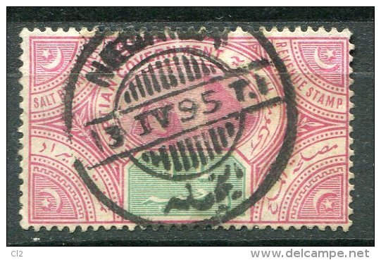 EGYPTE - Timbre Fiscal "Salt Department - Revenue Stamp" - 1915-1921 Protectorat Britannique