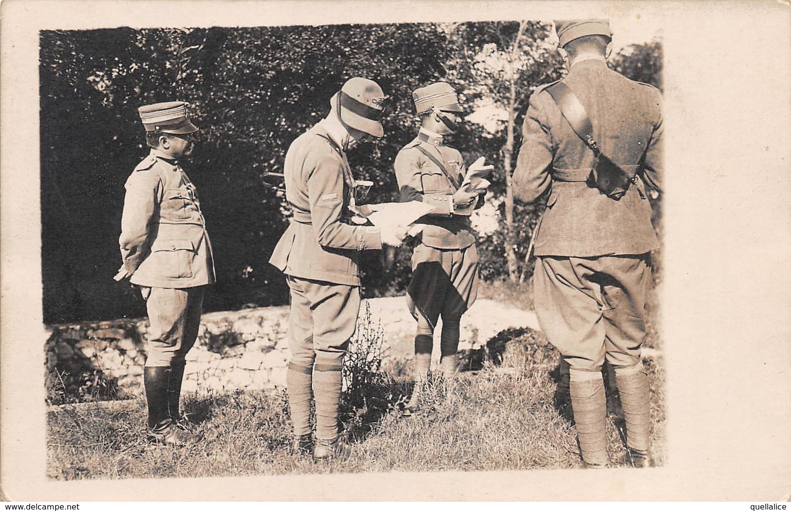 0586 "MILITARI - AL CENTRO CON CAPPELLO A CENCIO - GABRIELE D'ANNUNZIO" FOTOGRAFO ANTONIO ANSELMO. CART  SPED - Characters