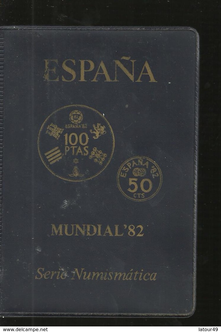 Pochette Neuve Monnais Espagne  Mundial 82  Serie Numismatica -  Collezioni