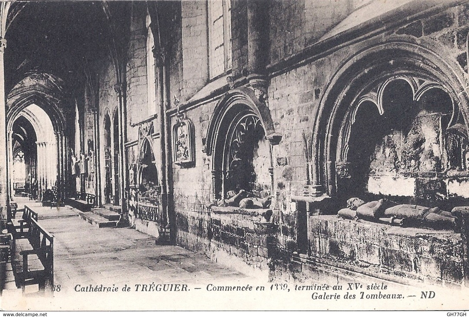CPA TREGUIER -cathédrale - Tréguier