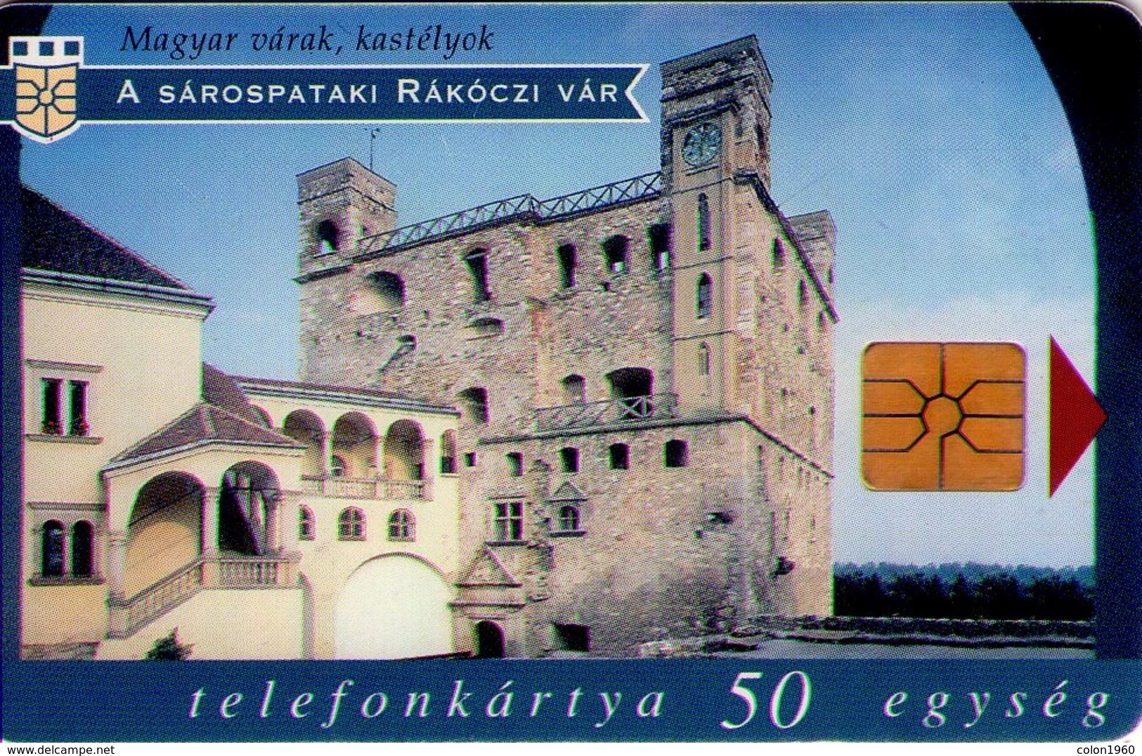 TARJETA TELEFONICA DE HUNGRIA. CASTILLOS, SÁROSPATAK, HU-P-1997-14A. (165) - Hungría