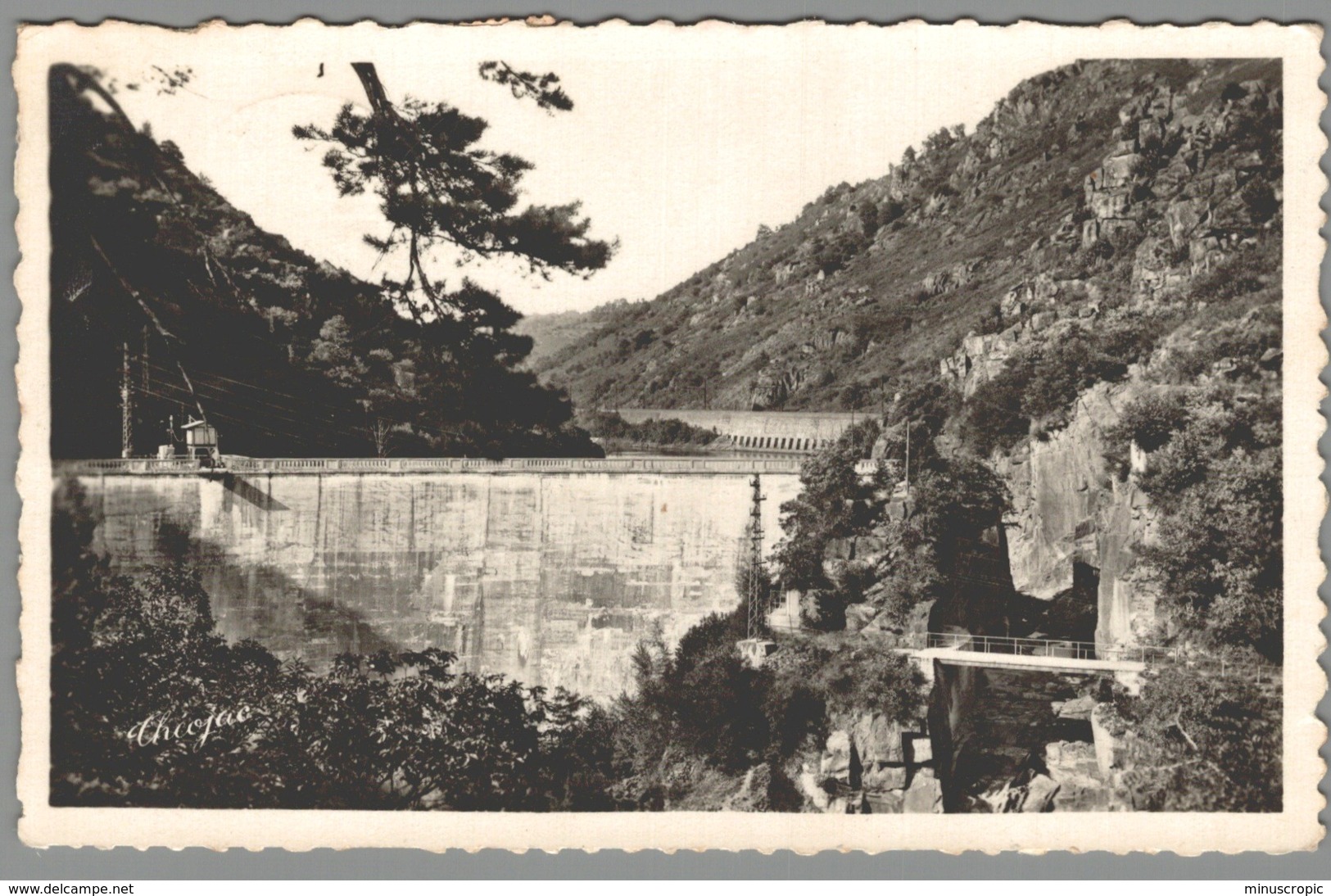 CPSM 19 - Allassac - Gorges De La Vézère - Barrage Du Saillant - Andere & Zonder Classificatie