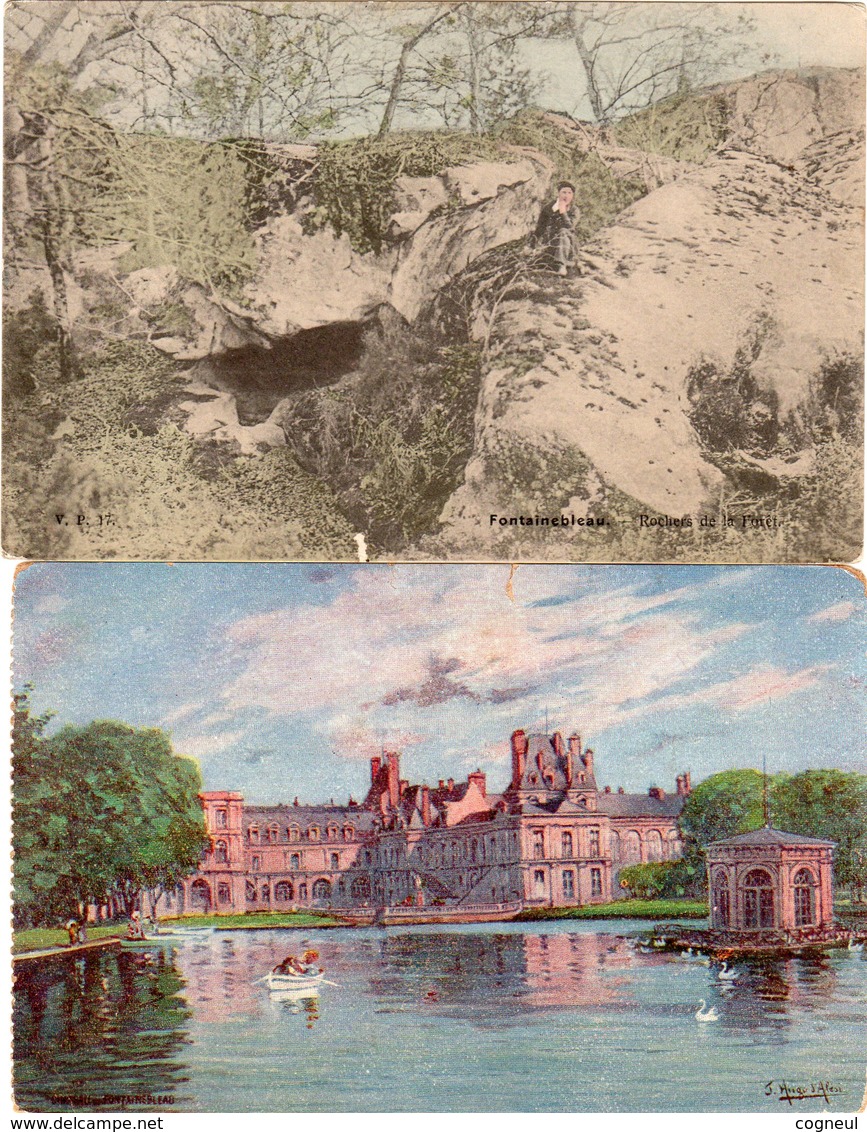 Fontainebleau - Lot De 64 Cp - Fontainebleau