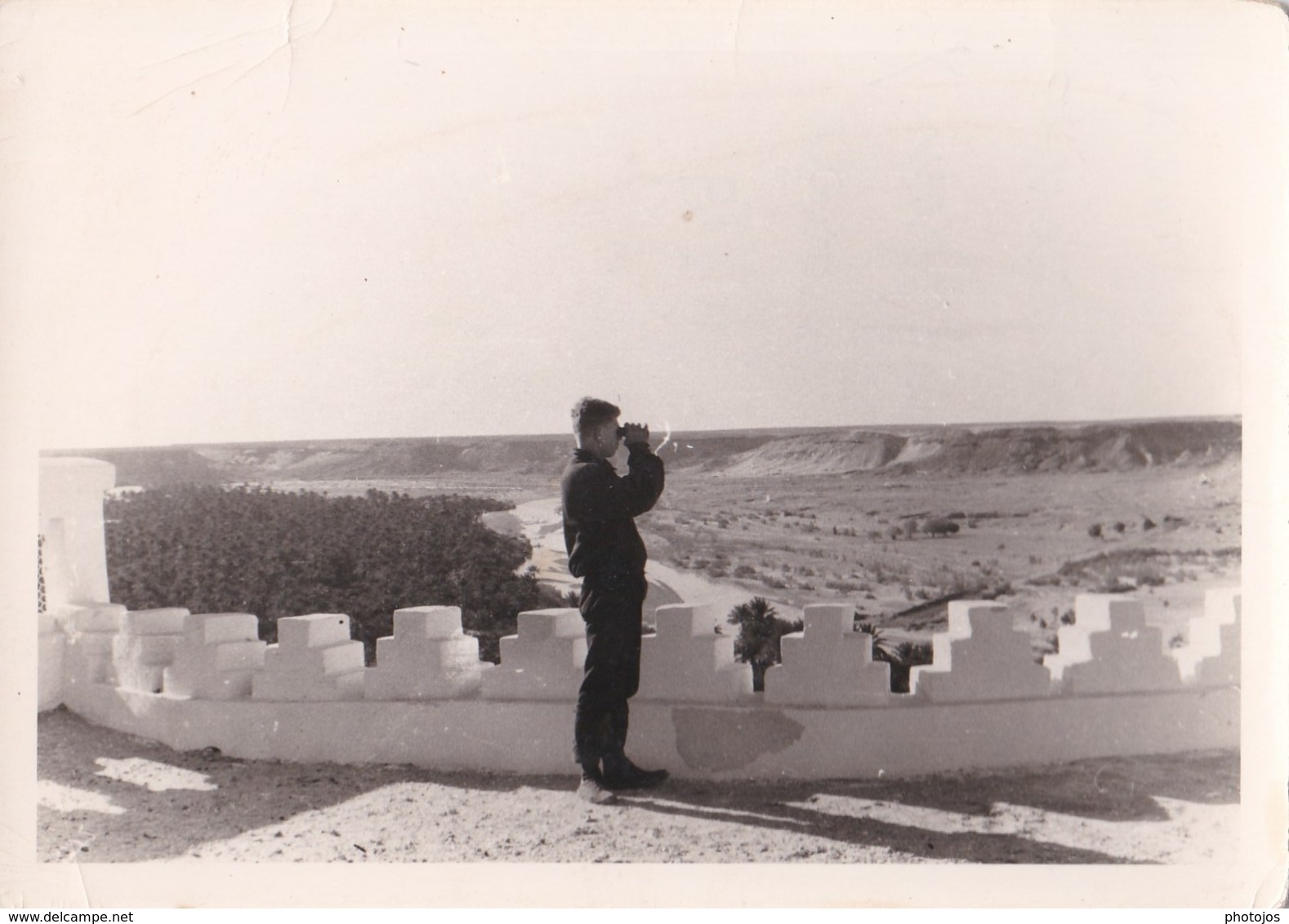 Lot De 6 Photos Afrique Traversée Du Sahara (Algérie) Bornes Kilometrique  ADRAR Colomb Bechar ..... - Lieux