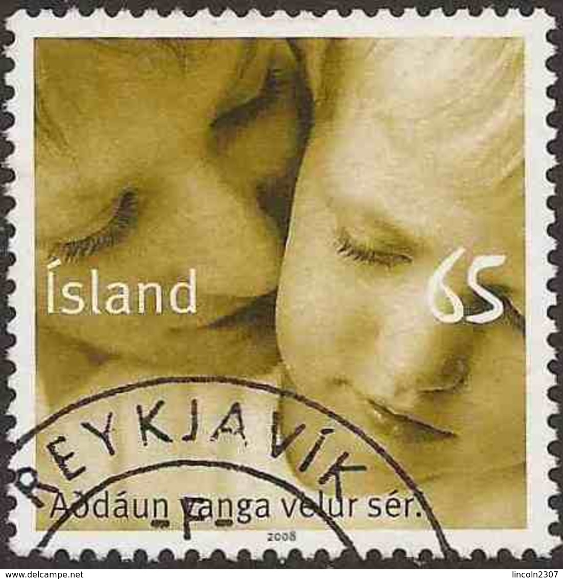 LSJP ICELAND WOMAN AND CHILDREN 2008 - Usati