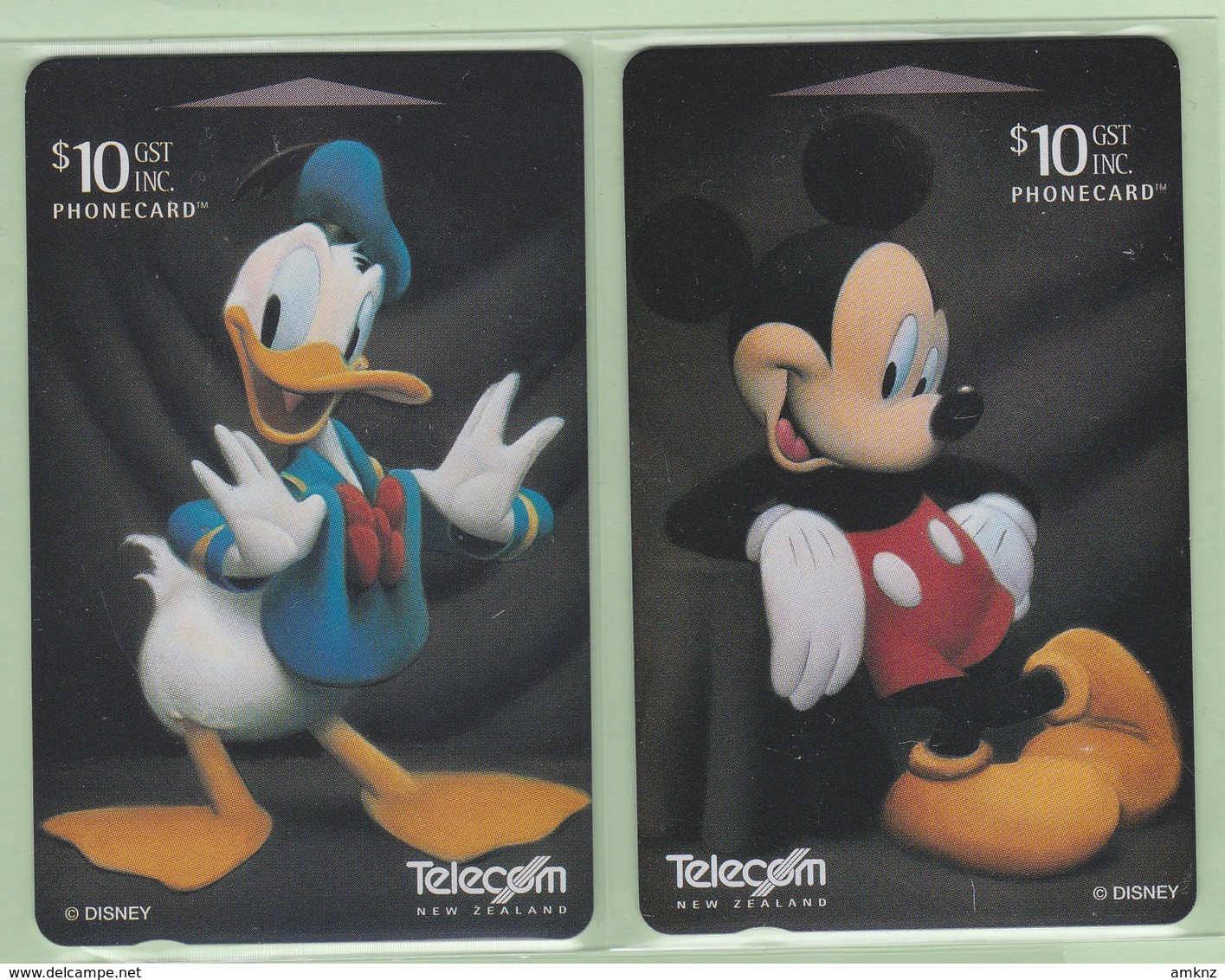 New Zealand - 1998 Disney - Mickey & Donald III - Set (2) - NZ-D-133/134 - Mint - Nouvelle-Zélande
