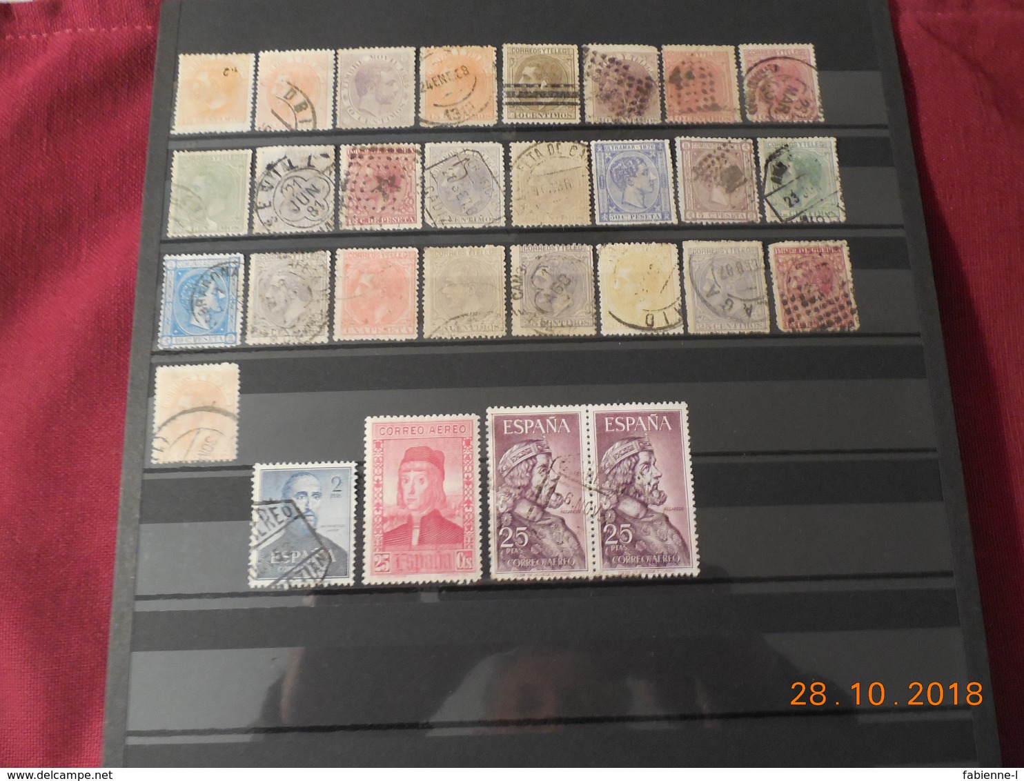 Petit Lot De Timbre D Espagne - Vrac (max 999 Timbres)