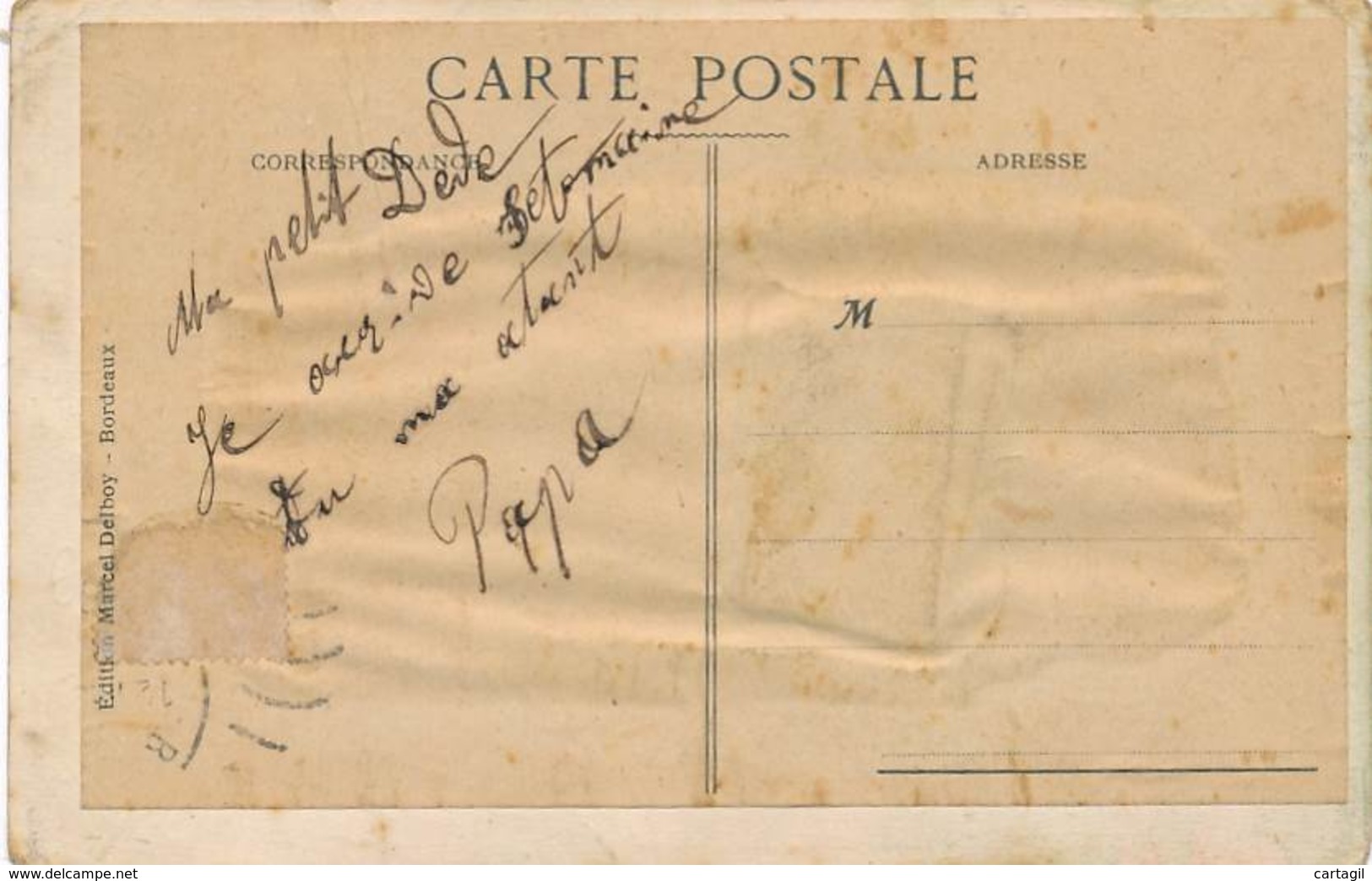 CPA -36751-33 -Bordeaux - Carte Fantaisie à Système Dépliant 10 Vues ( état Se Référer Aux Scans) - Bordeaux