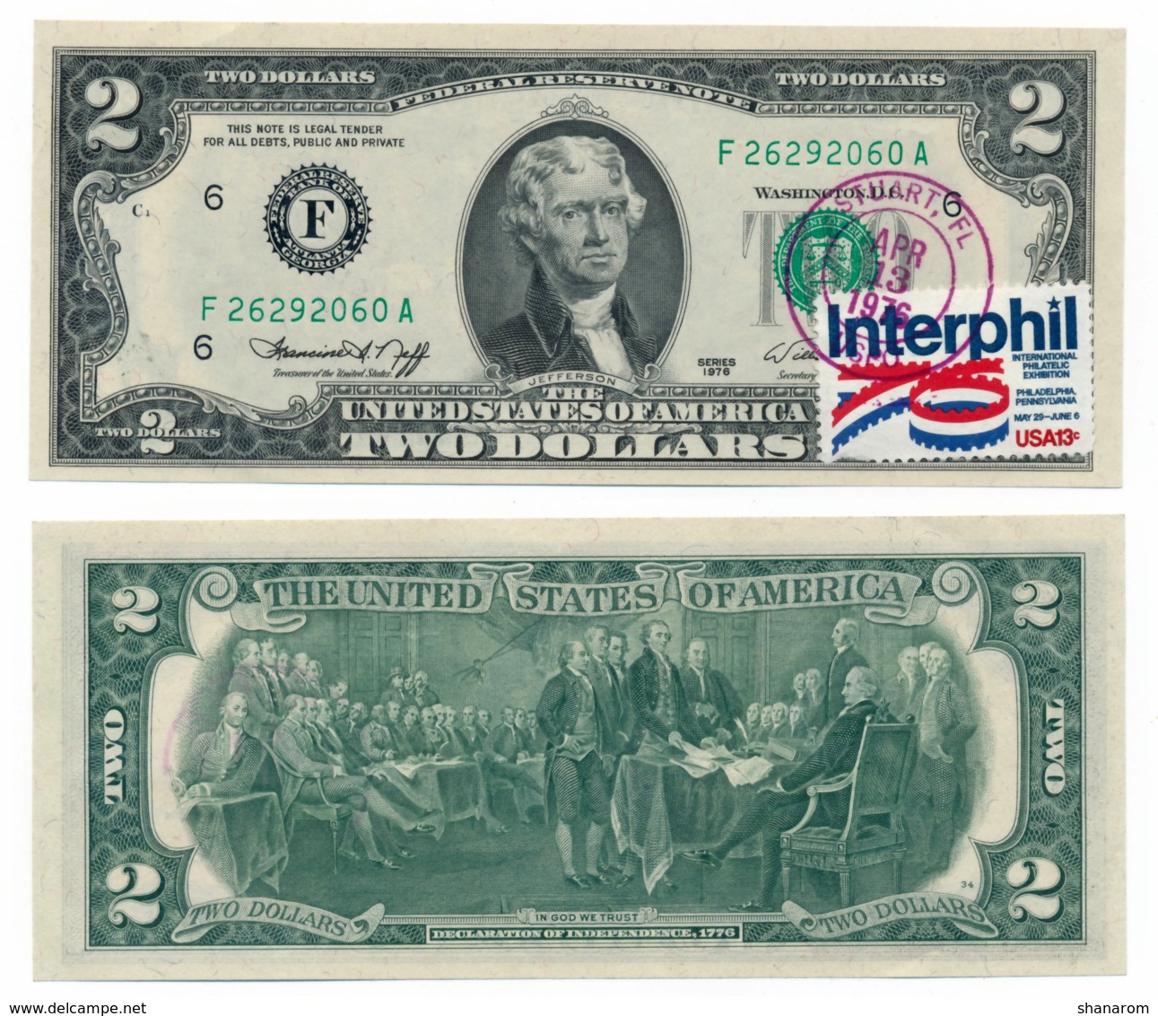 1976 // ETATS-UNIS // 2 Dollars // UNC - Collections