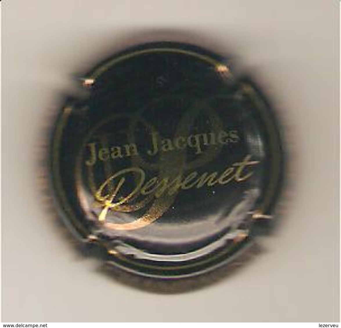 CAPSULE MUSELET CHAMPAGNE  J.J. PESSENET MILLESIME (OR SUR NOIR) - Vigneronne, La