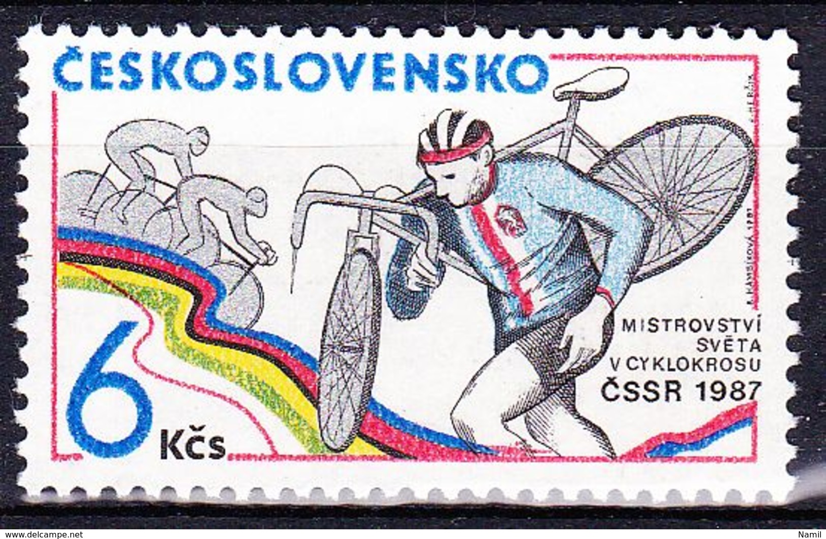 ** Tchécoslovaquie 1987 Mi 2895 (Yv 2707), (MNH) - Unused Stamps