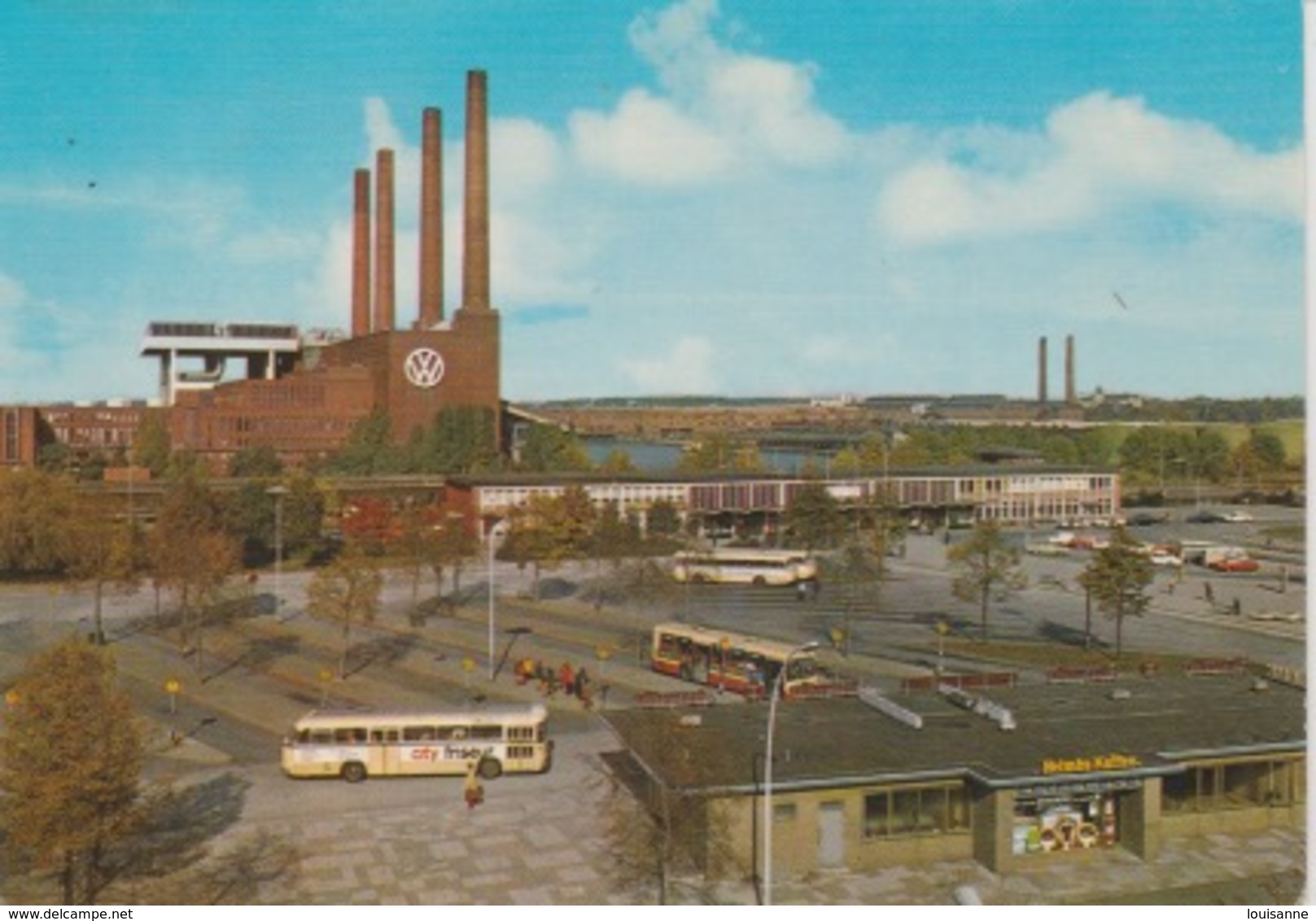 18/10/465  -  WOLFSBURG  ( Basse Saxe ) La  Gare   - C P M - Wolfsburg