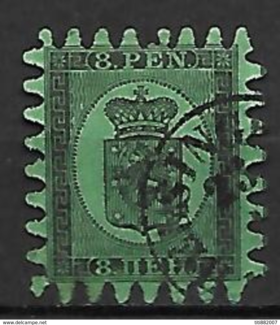 FINLANDE   -    1866  .  Y&T N° 6 Oblitéré. - Used Stamps