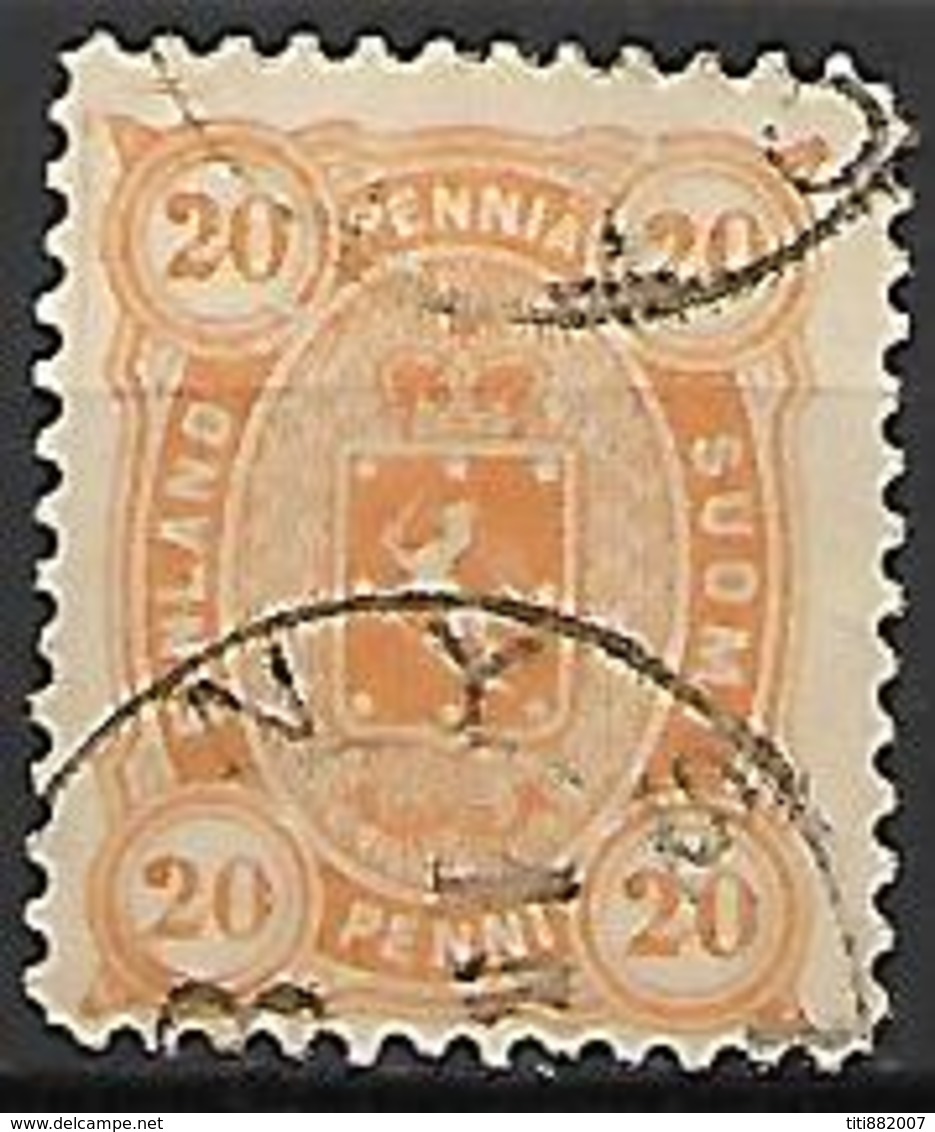 FINLANDE   -    1885  .  Y&T N° 23 Oblitéré. - Used Stamps