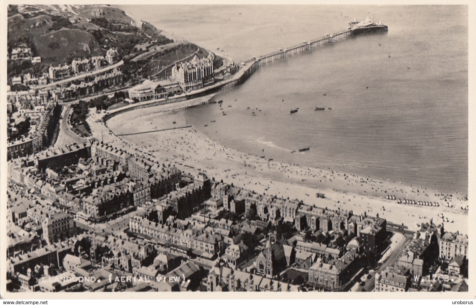 UK - Wales - Llandudno - Aerial View - Caernarvonshire