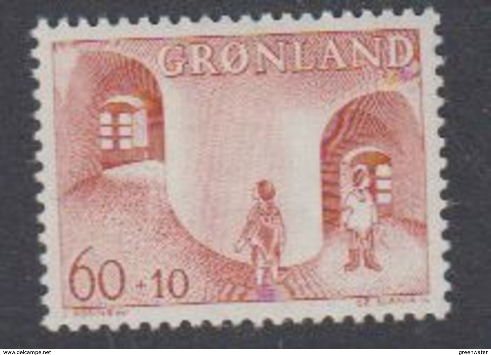 Greenland 1968 Kinderhilfe 1v ** Mnh (41065) - Unused Stamps