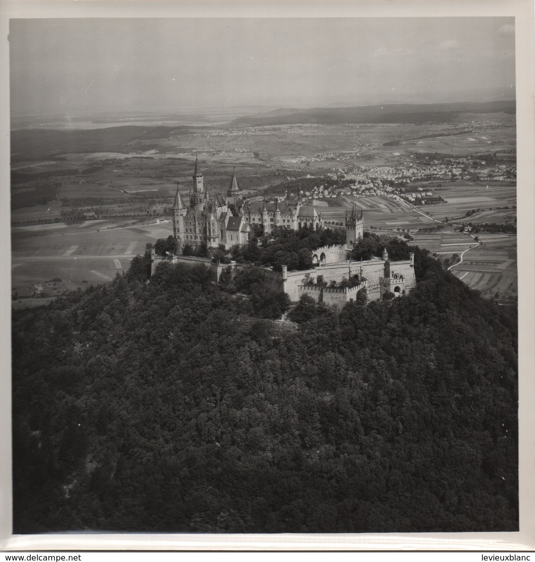 Grande Photographie Aérienne/Tirage D'époque/France? /Citadelle?Monastére?à Déterminer /Vers 1930 - 1950        PHOTN474 - Otros & Sin Clasificación