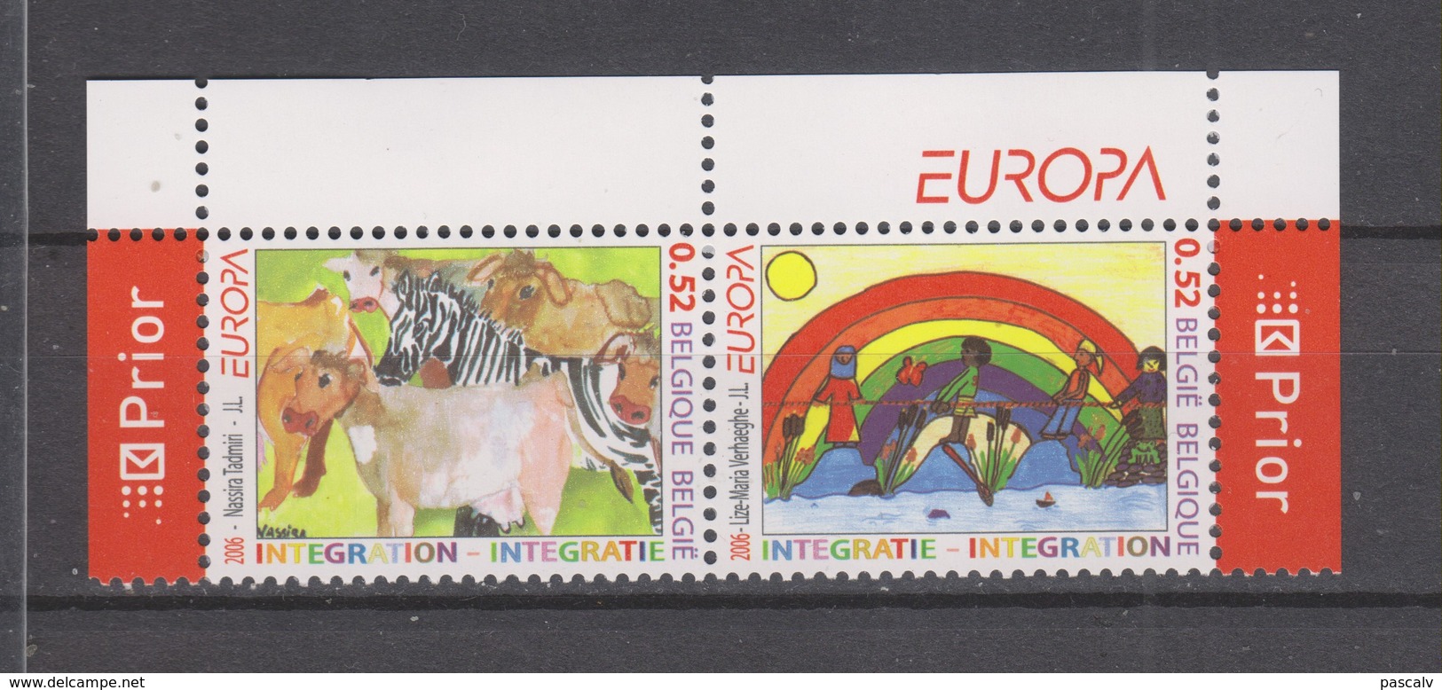 COB 3561 / 3562 ** Neuf Sans Charnière Europa 2006 - Unused Stamps