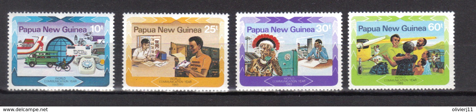 PAPOUASIE Nll GUINEE N° 458 à 461 Neufs** Cote 4€ - Papouasie-Nouvelle-Guinée