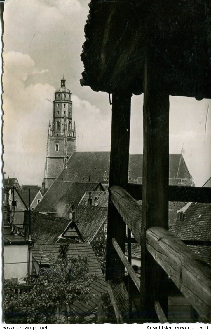 005762  Nördlingen - Wehrgang Und St. Georgskirche - Noerdlingen